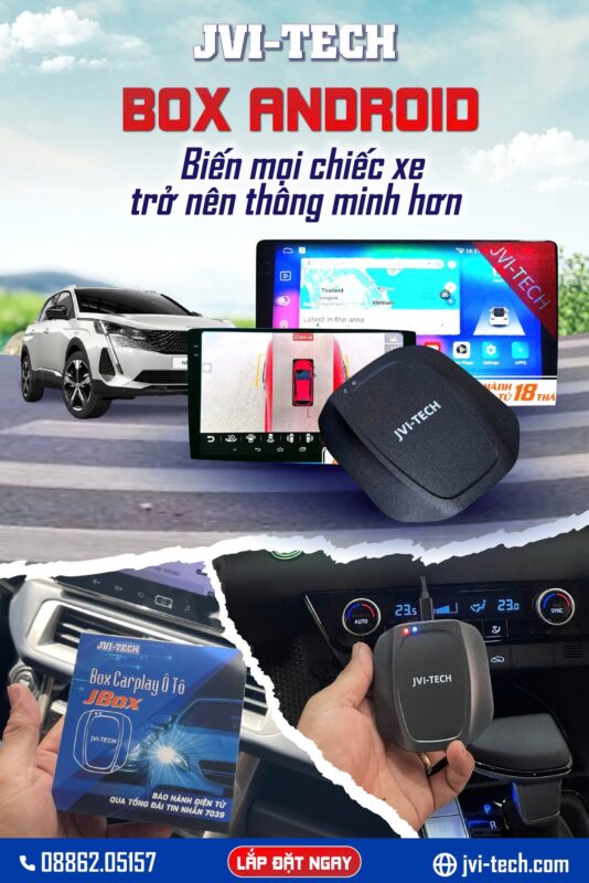 Box Android Jvi-Tech, Model: Jbox1 New Cấu Hình Mạnh, Giá Hợp Lý