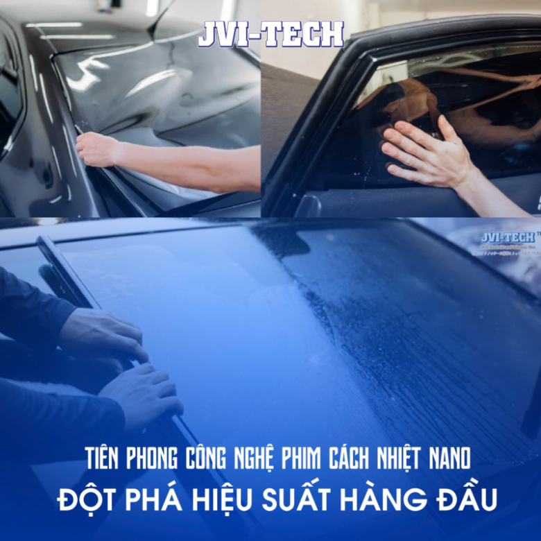JVI-Tech cam kết cung cấp sản phẩm hiệu suất hàng đầu, mang lại lớp phim cách nhiệt hoàn hảo cho xe bạn.