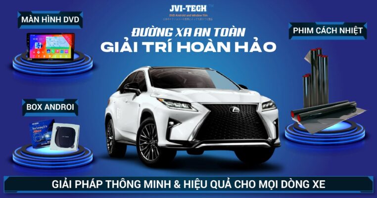 JVI-Tech cung cấp các giải pháp thông minh trên xe ô tô, giúp lái xe an toàn, giải trí hoàn hảo