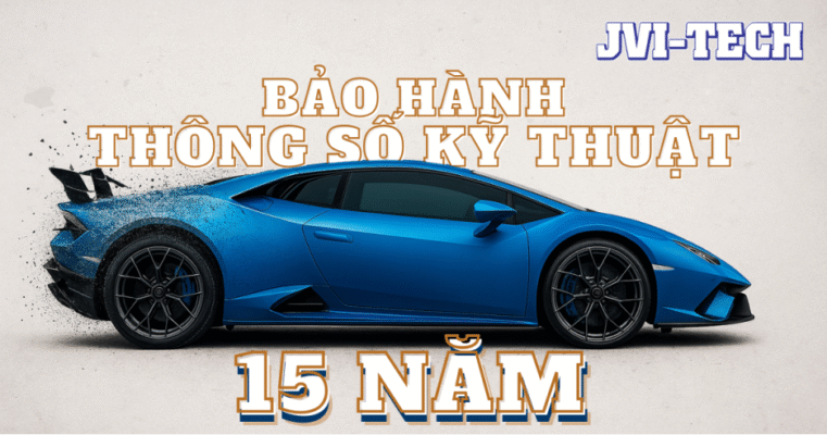 Bảo hành thông số kỹ thuật 15 năm của JVI-TECH