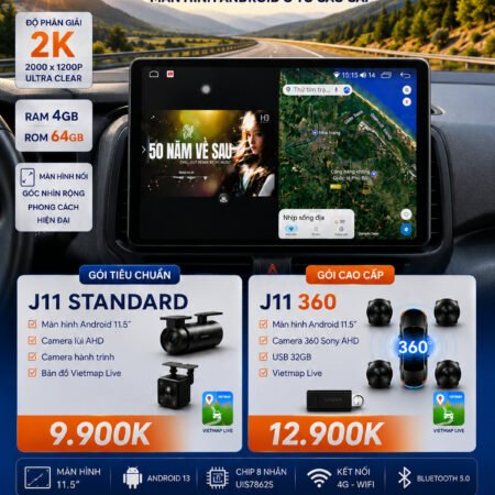 Bảng giá màn hình DVD Android JVI-TECH J11