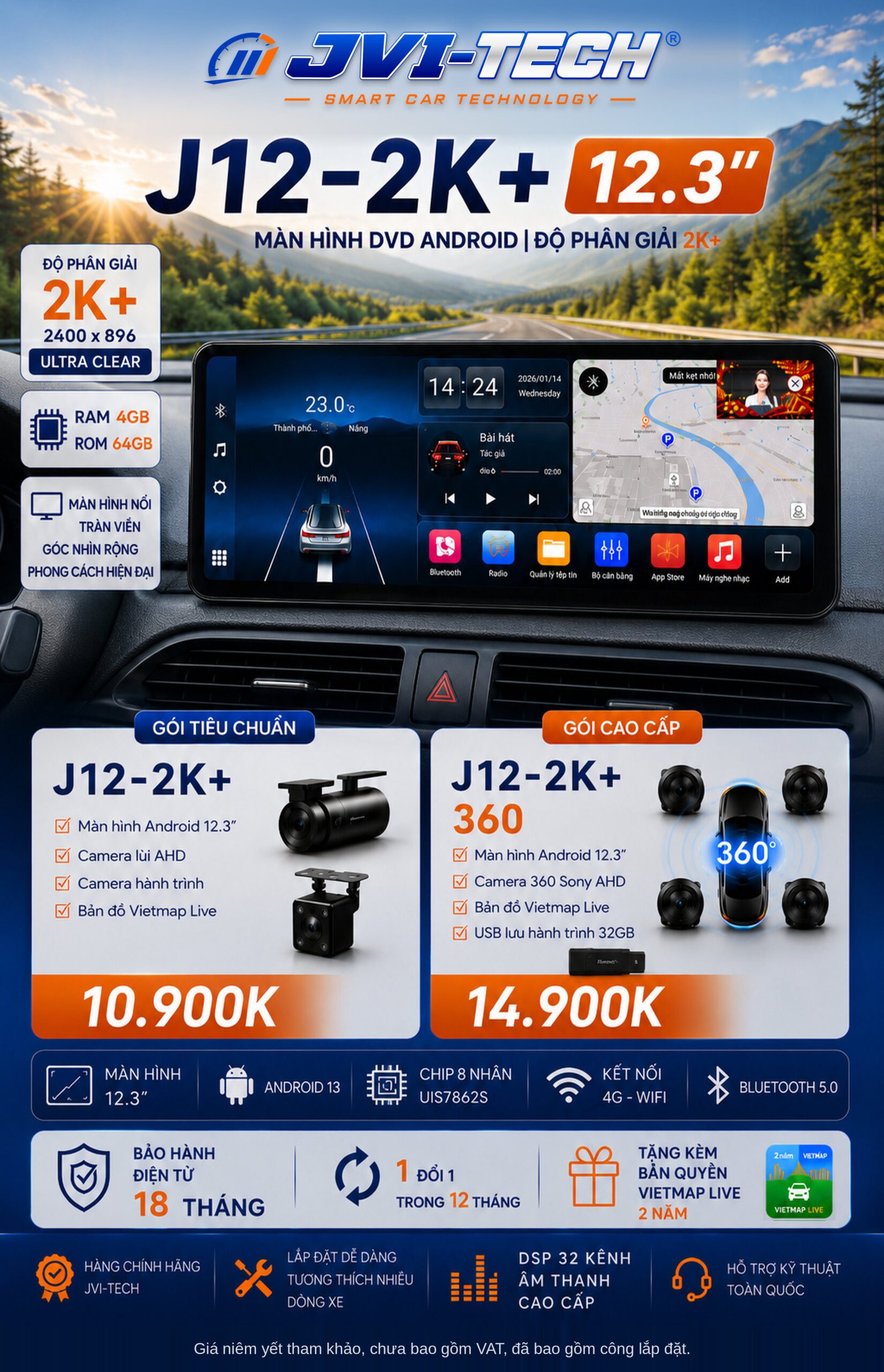 bang-gia-dvd-android-j12-2k-plus-2026 Bảng giá màn hình DVD Android JVI-TECH J12-2K+