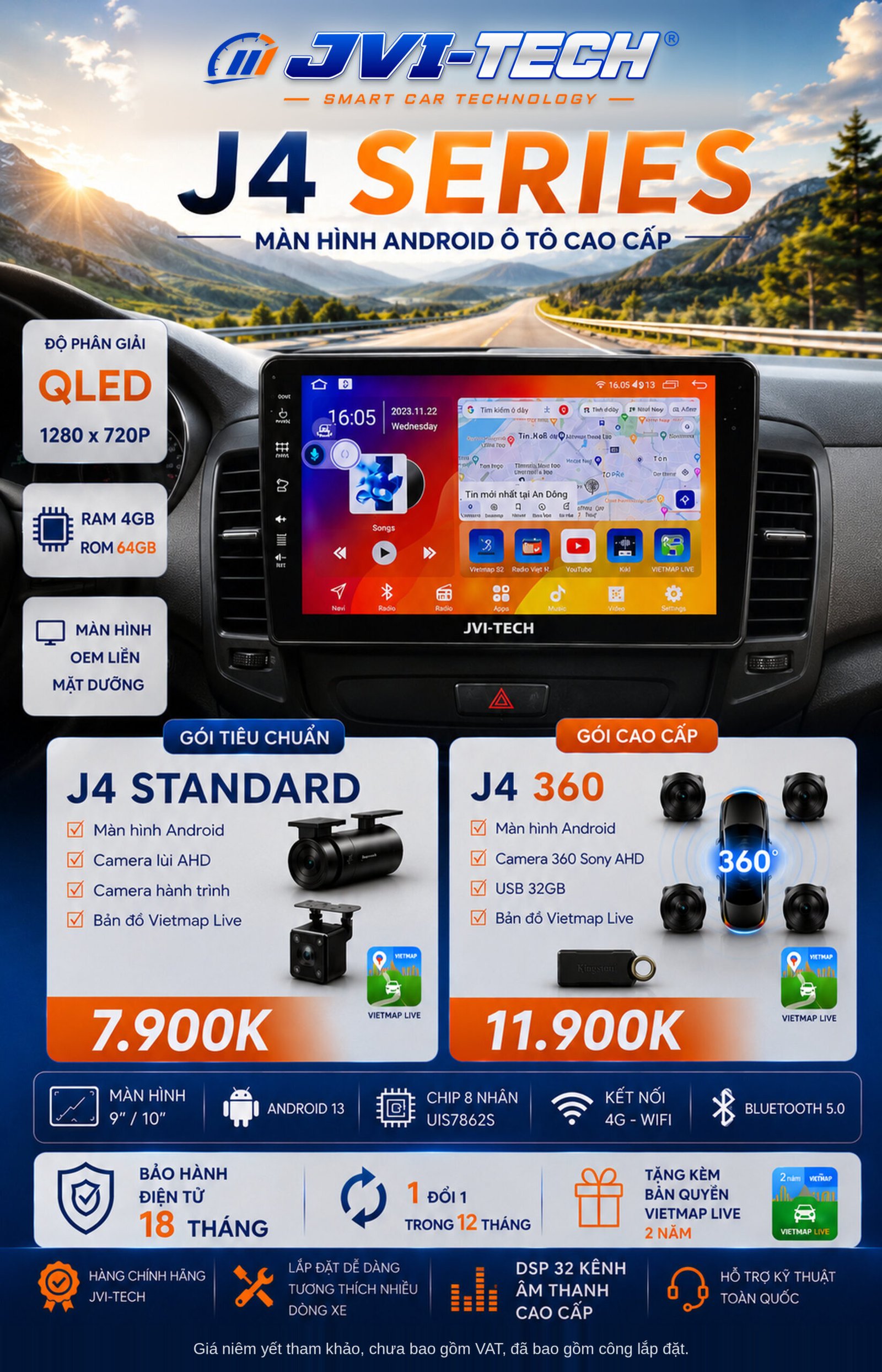 bang-gia-dvd-android-j4-2026 Bảng giá màn hình DVD Android JVI-TECH J4