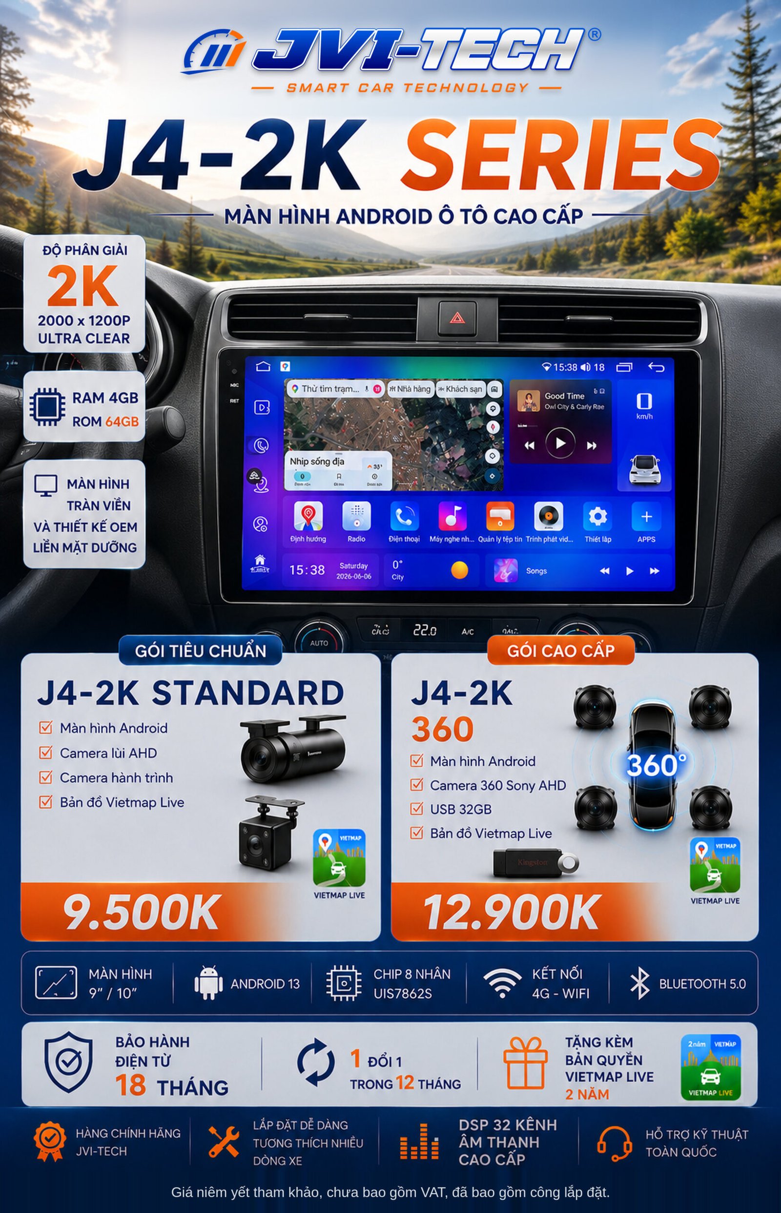 bang-gia-dvd-android-j4-2k-2026 Bảng giá màn hình DVD Android JVI-TECH J4-2K